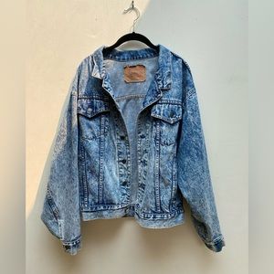 Vintage Levi’s Acid Wash Denim Jacket